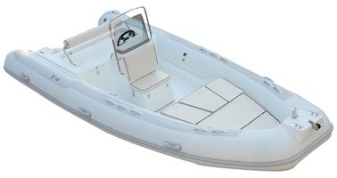China Luxury Design Inflatable Rib Boat Korea PVC 550cm High Capacity Chemical Resistance supplier